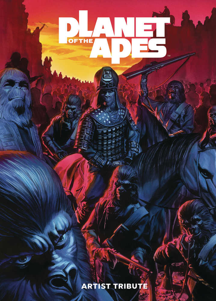Planet Of The Apes Artist Tribute Hardcover 