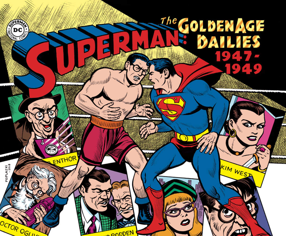 Superman The Golden Age Newspaper Dailies Hardcover 1947 1950 