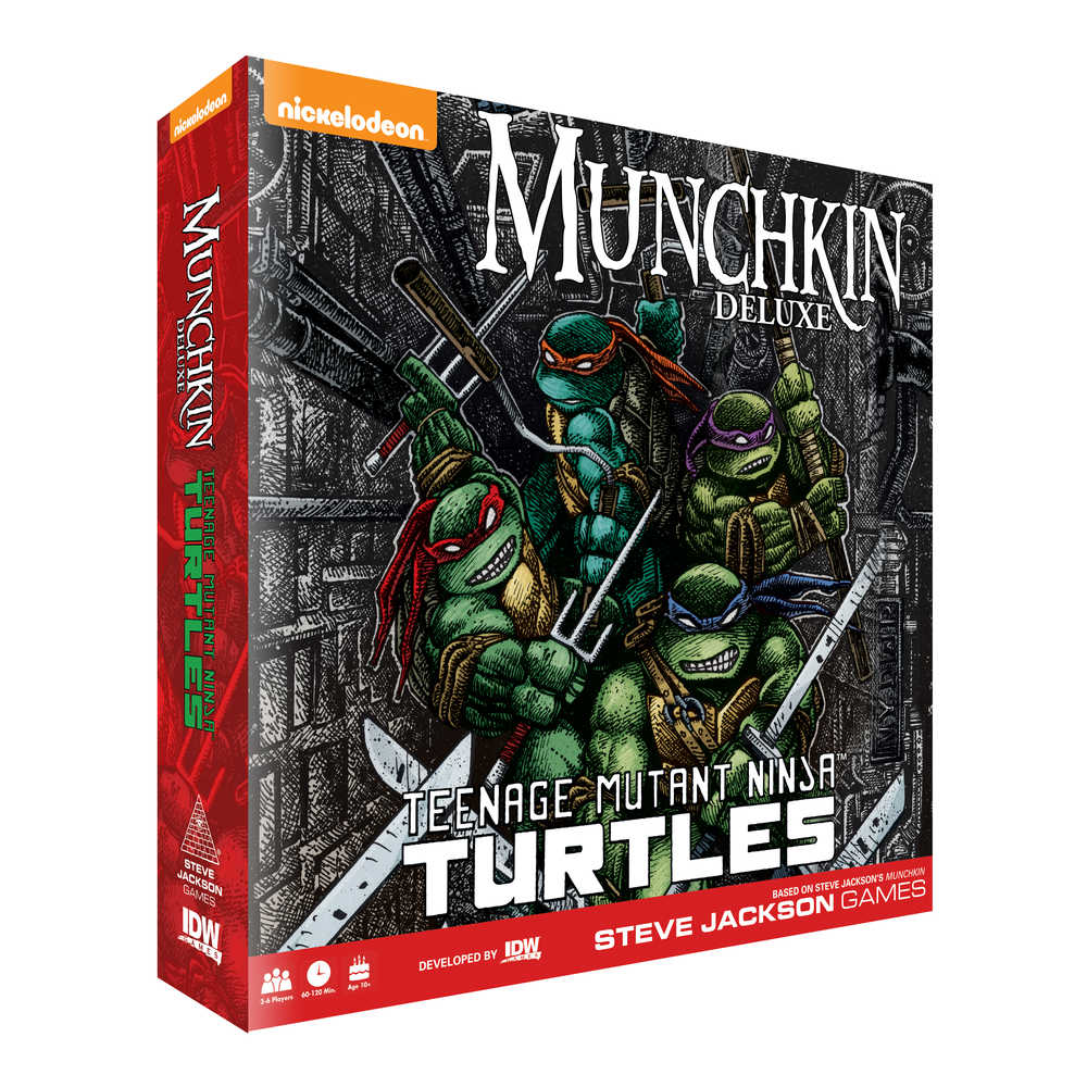 Munchkin Teenage Mutant Ninja Turtles Deluxe Edition 