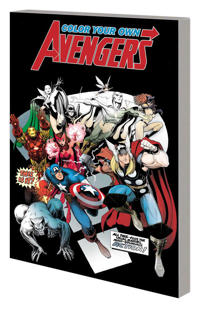 Color Your Own Avengers 2 TPB