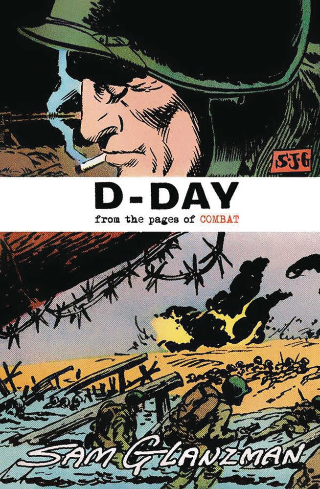 D Day From Pages Of Combat One Shot Glanzman Cover