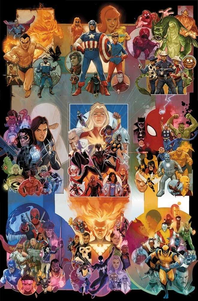Marvels 80 Th By Phil Noto Poster