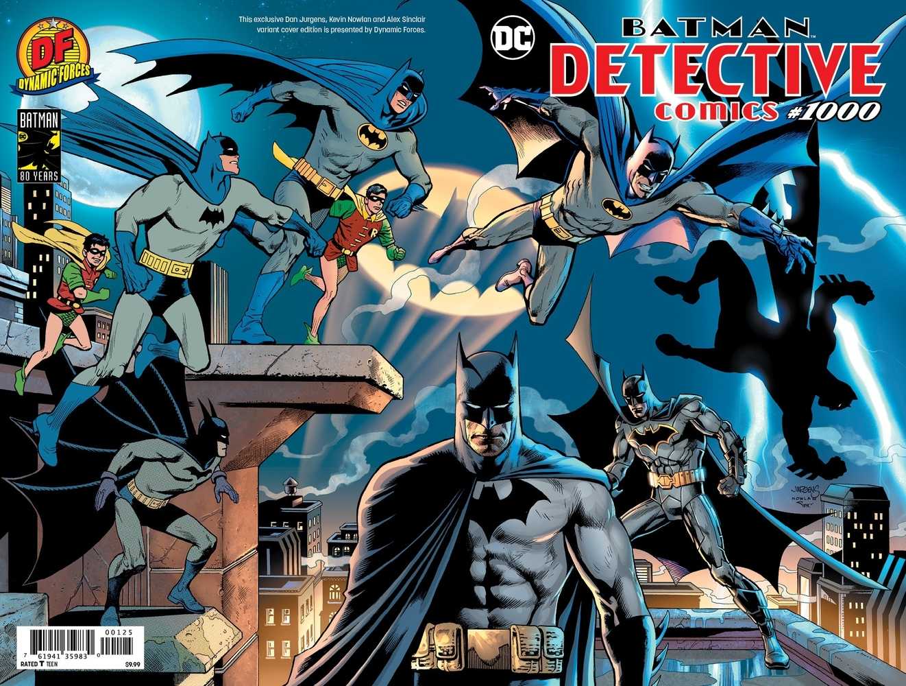 Df Detective Comics #1000 Signed Nowlan