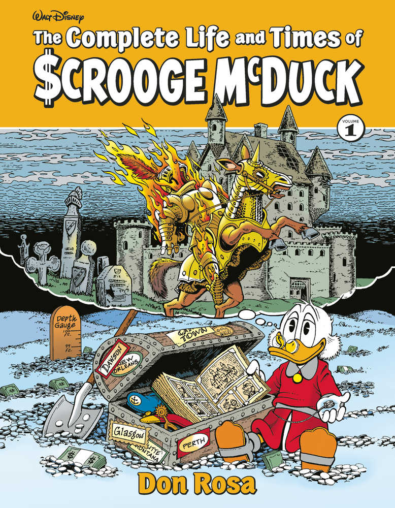 Complete Life & Times Uncle Scrooge Hardcover Volume 01 Rosa 