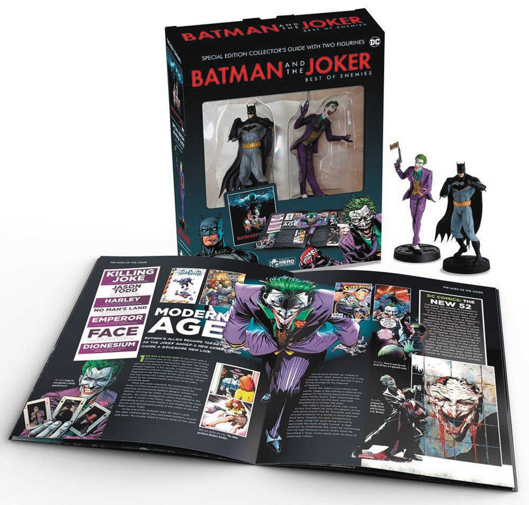 Batman And Joker Hardcover W Collectibles 