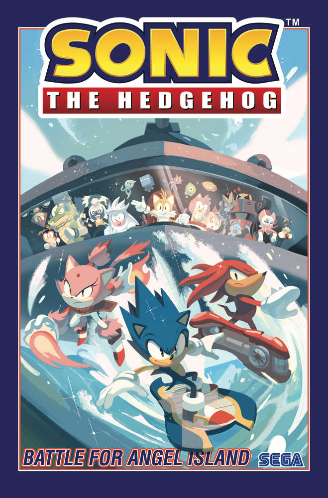 Sonic The Hedgehog TPB Volume 03 Battle For Angel Island 