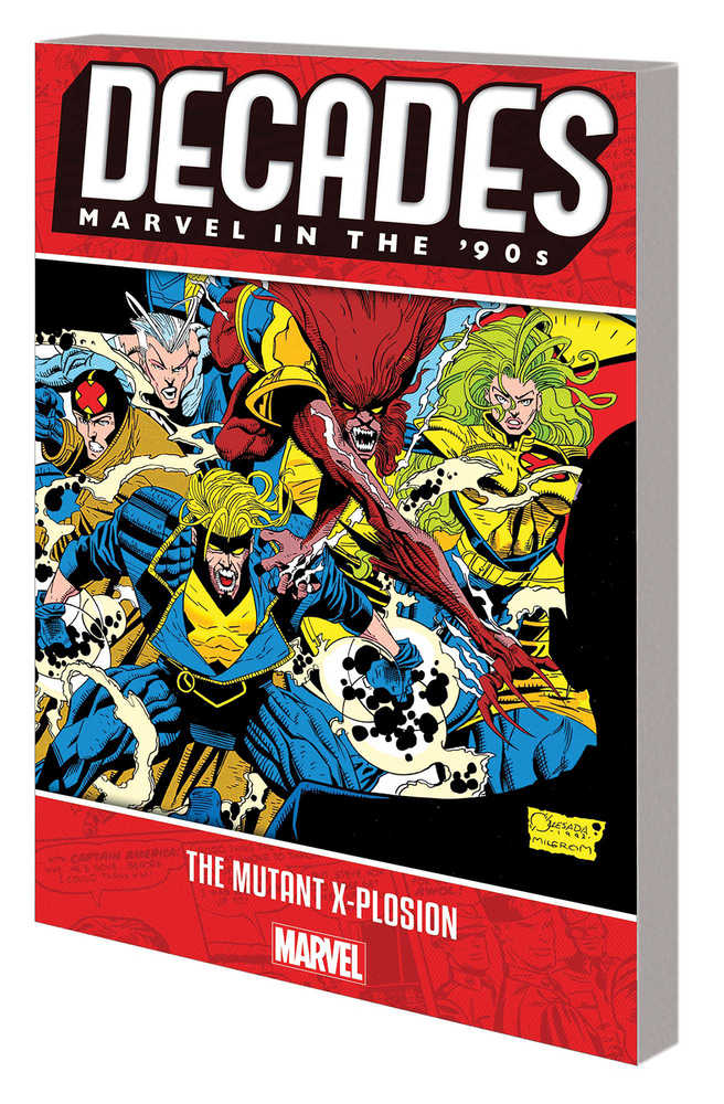 Decades Marvel 90 S TPB Mutant X Plosion