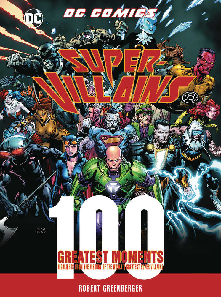 DC Comics Super Villains 100 Greatest Moments Hardcover 