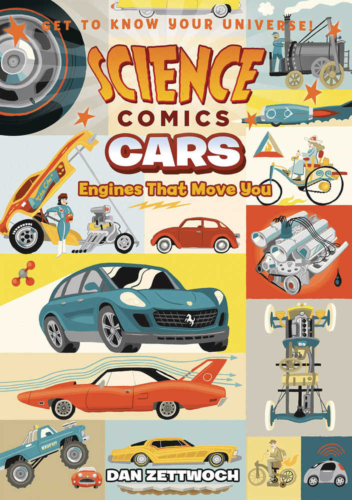 Science Comics Cars Engines That Move You Softcover Graphic Novel 