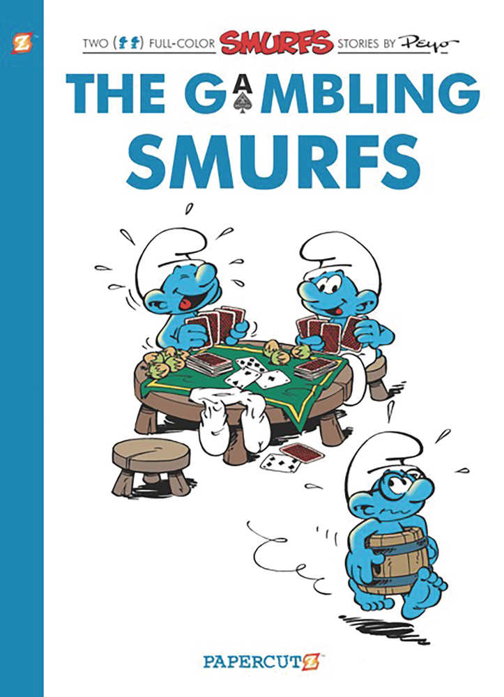 Smurfs Hardcover Graphic Novel Volume 25 Gambling Smurfs