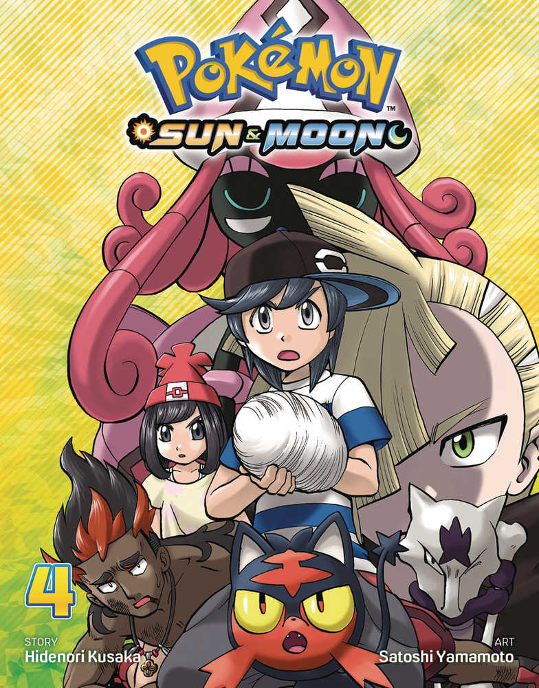 Pokemon Sun & Moon Graphic Novel Volume 04 
