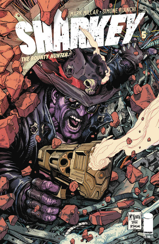 Sharkey Bounty Hunter #5 (Of 6) Cover C Mcniven (Mature)