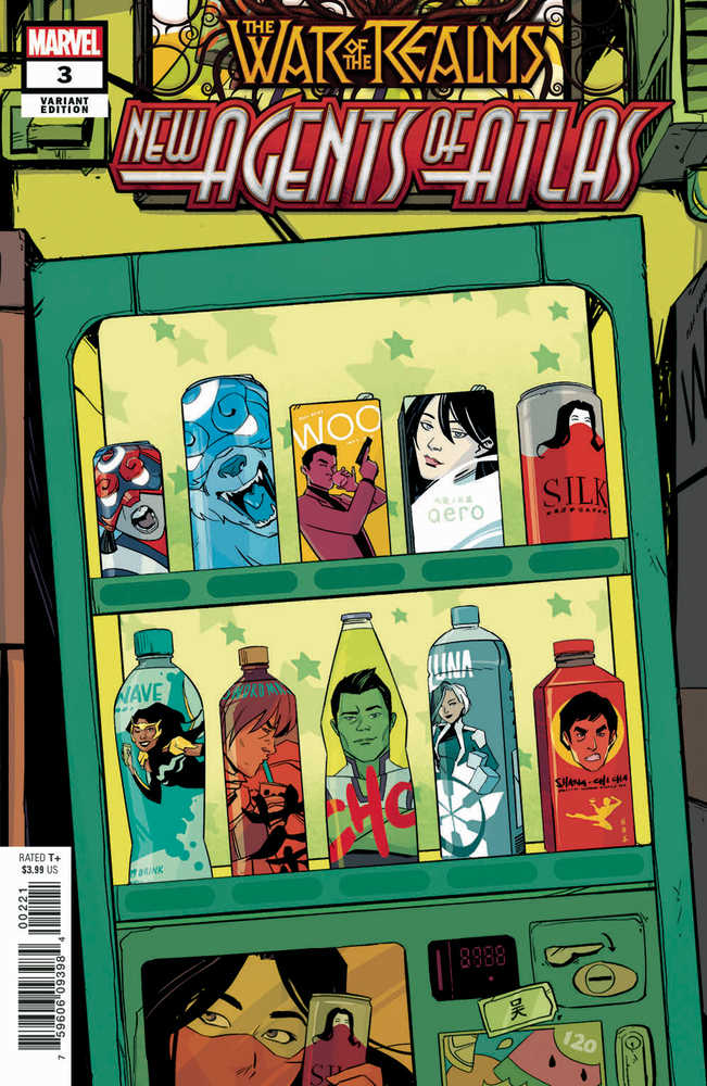 War Of Realms New Agents Of Atlas #3 (Of 4) Wu Variant