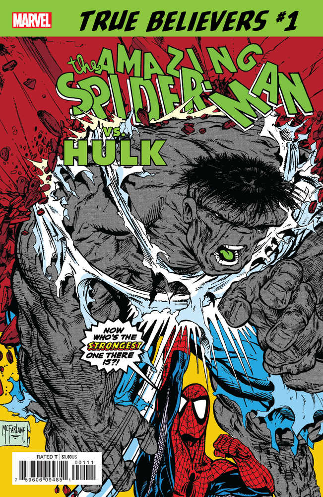 True Believers Spider-Man vs Hulk #1