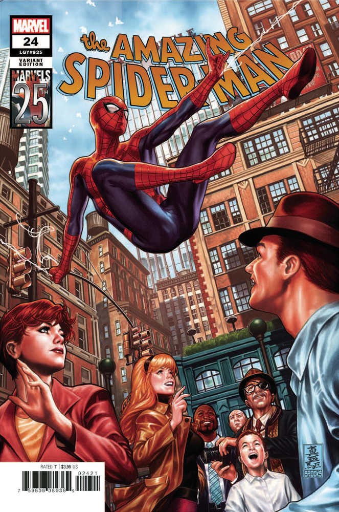 Amazing Spider-Man #24 Brooks Marvels 25 Th Tribute Variant