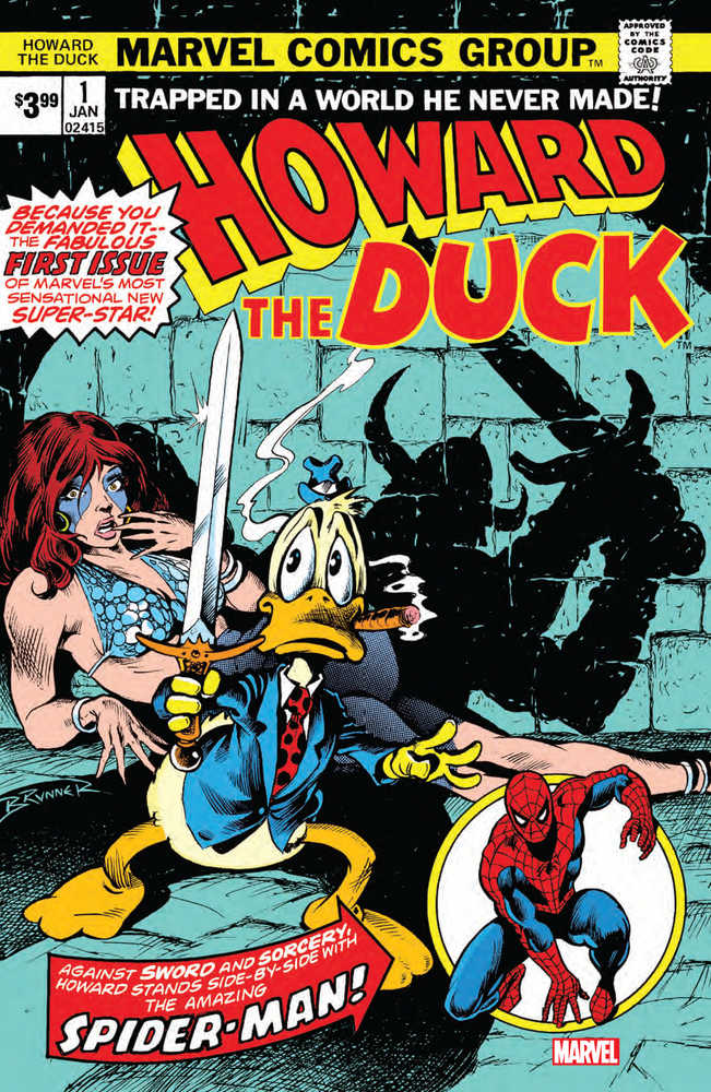 Howard The Duck #1 Facsimile Edition