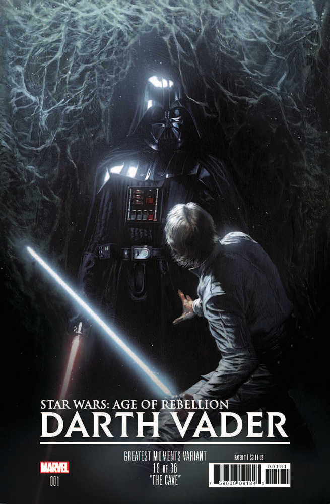 Star Wars Aor Darth Vader #1 Dellotto Greatest Moments Variant