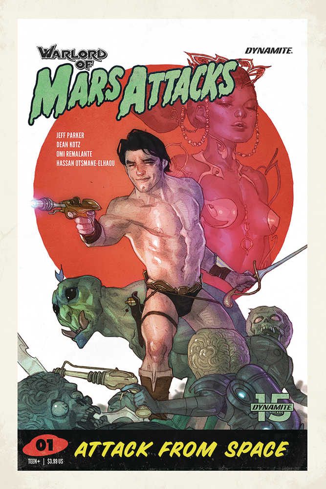 Warlord Of Mars Attacks #1 Cover D Caldwell