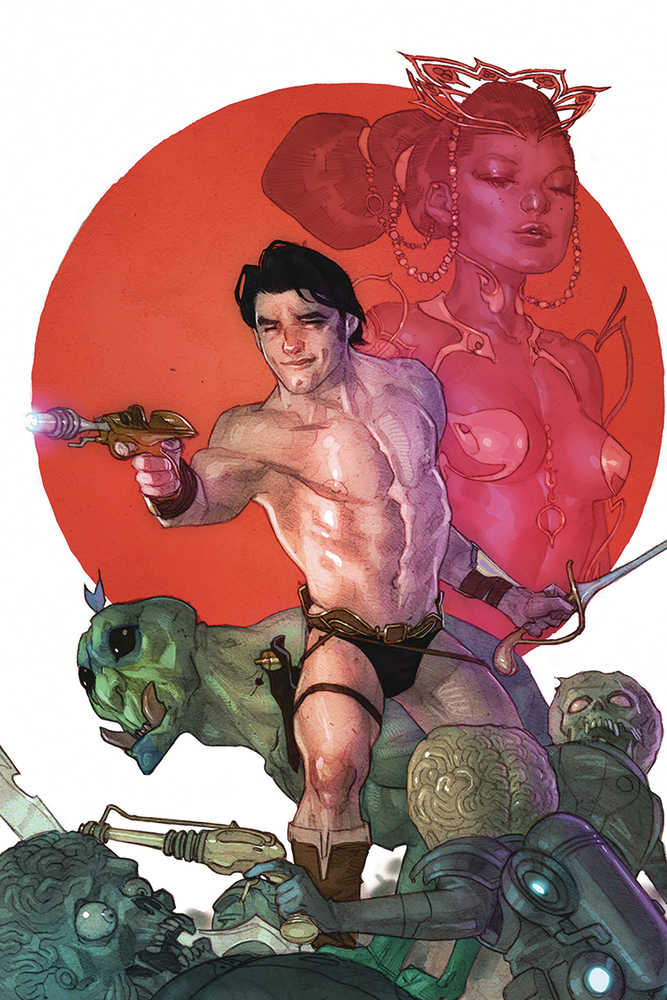 Warlord Of Mars Attacks #1 10 Copy Caldwell Full Art Variant Edition (Net