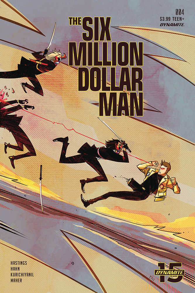 Six Million Dollar Man #4 Cover B Piriz