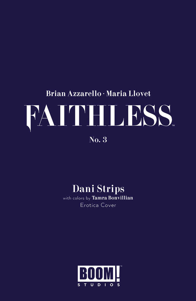 Faithless #3 (Of 5) Preorder Strips Variant (Mature)