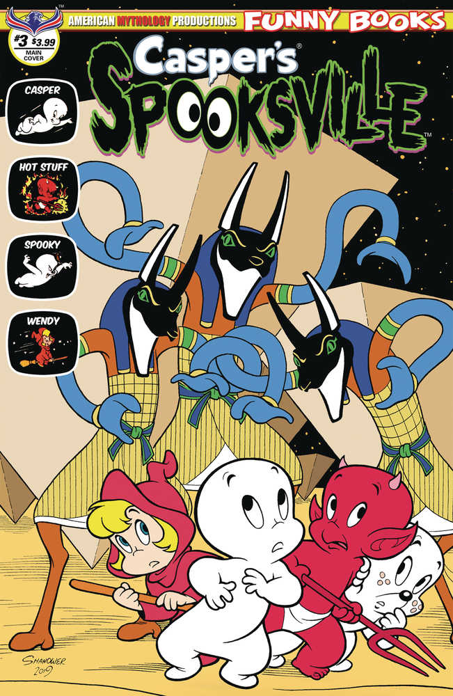 Caspers Spooksville #3 (Of 4) Shanower Main Cover 