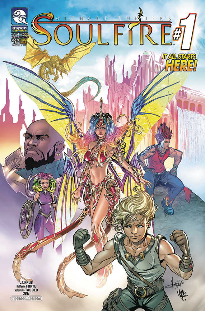 Soulfire Volume 8 #1 Cover A Forte
