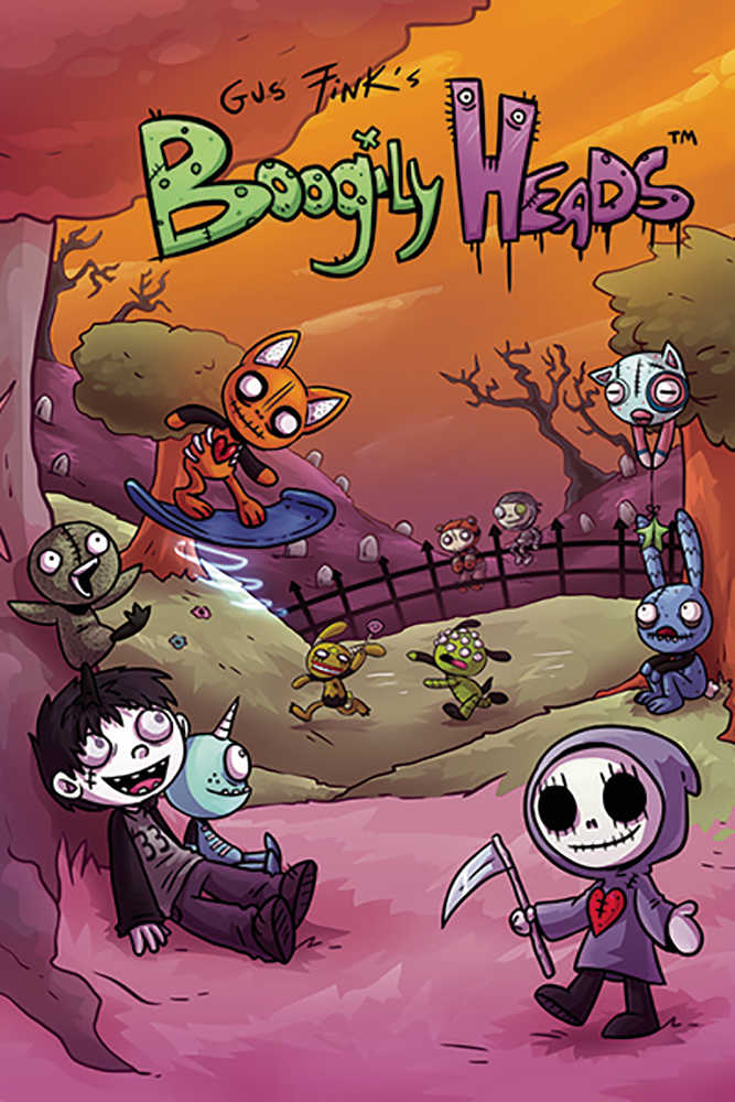 Boogily Heads #1 (Of 4) Free Fink Variant Variant Edition Cover 