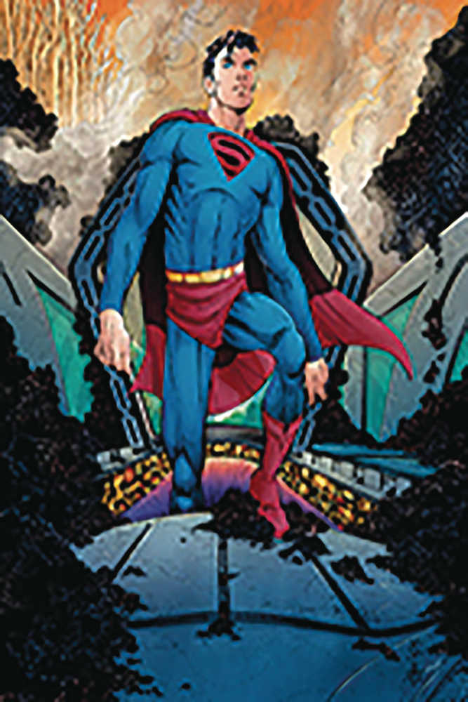 Df Superman Year One #1 Gold Signed Romita Jr