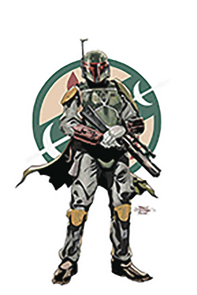 Df Star Wars Age Of Rebellion Boba Fett #1 Signed Pak
