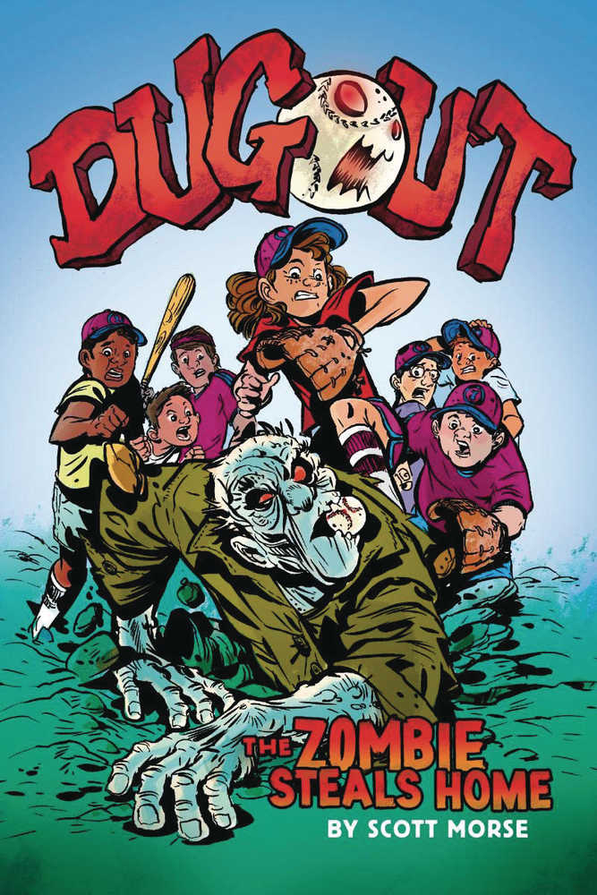 Dugout Hardcover Graphic Novel Volume 01 Zombie Steals Home 