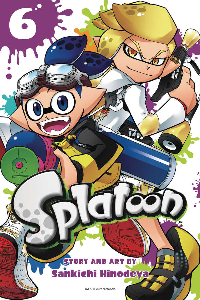 Splatoon Manga Graphic Novel Volume 06 