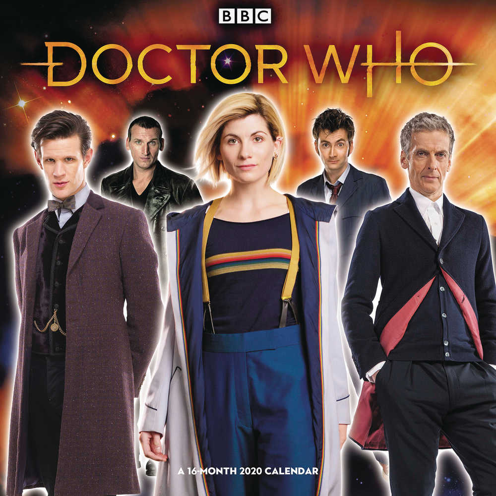 Doctor Who 2020 Wall Calendar 