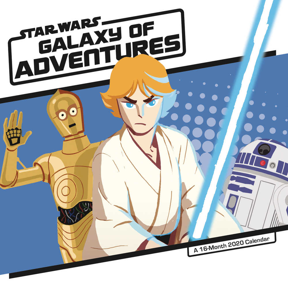 Star Wars Galaxy Of Adventures 2020 Wall Calendar 