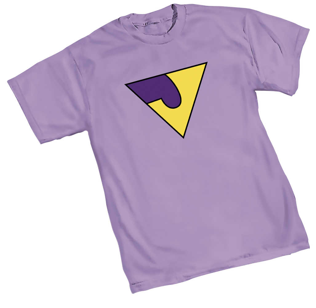 Wonder Twins Jayna Symbol T-Shirt LG 