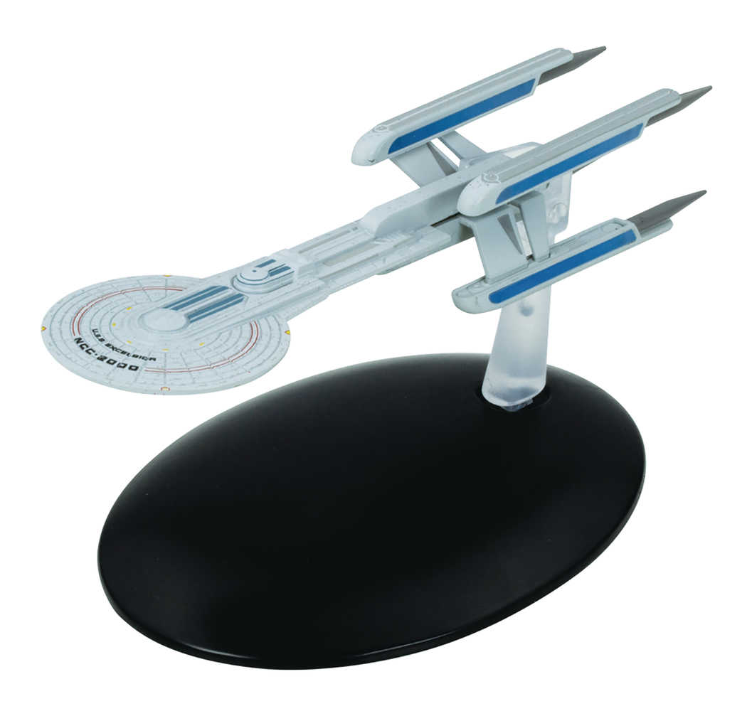 Star Trek Starships Figure Mag #152 Uss Excelsior Prototype Mk1