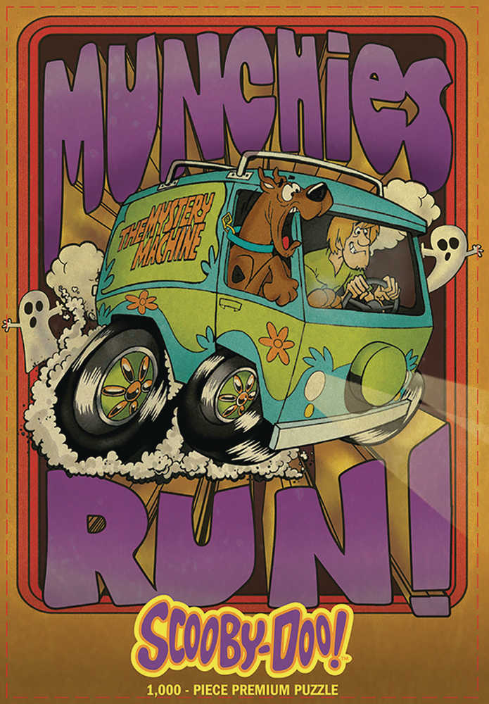 Scooby Doo Munchies Run 1000 Pc Puzzle 