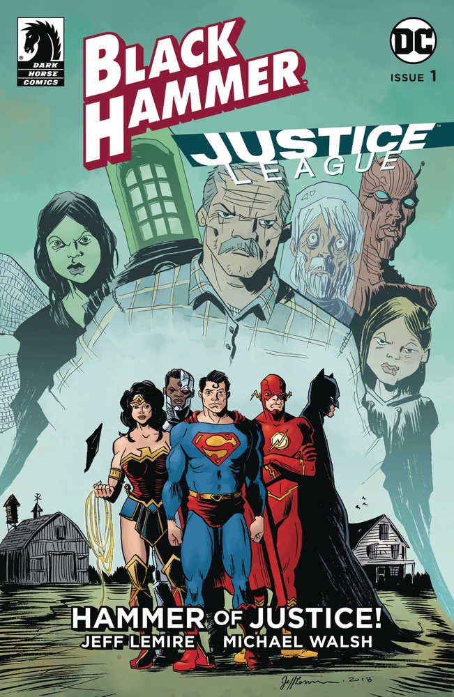 Black Hammer Justice League #1 (Of 5) Cover D Lemire
