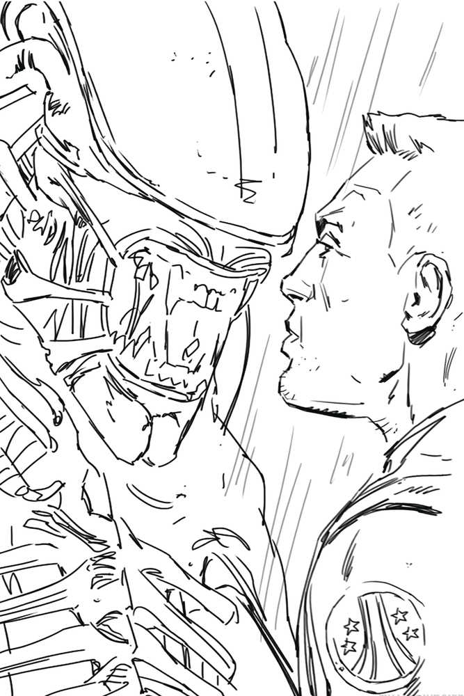 Aliens Rescue #3 (Of 4) Cover B Chater