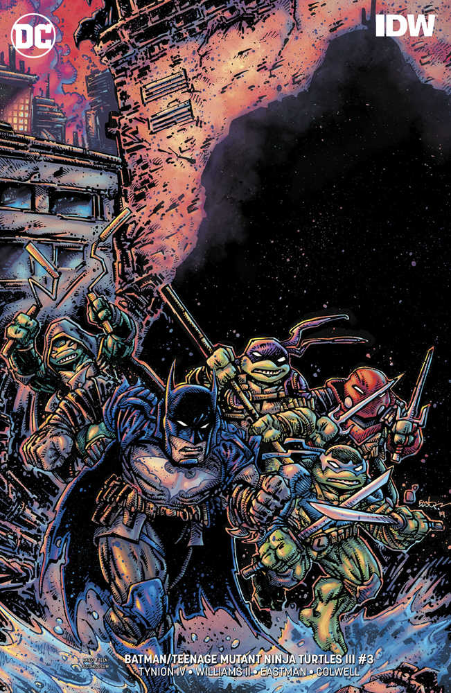 Batman Teenage Mutant Ninja Turtles III #3 (Of 6) Variant Edition