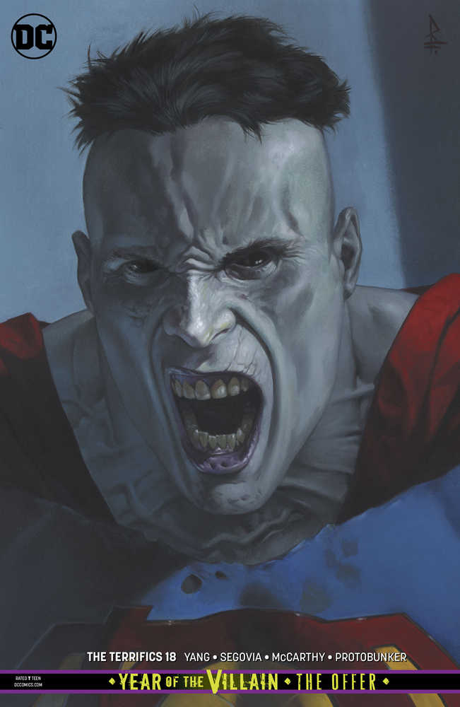 Terrifics #18 Card Stock Variant Edition Yotv The Offer