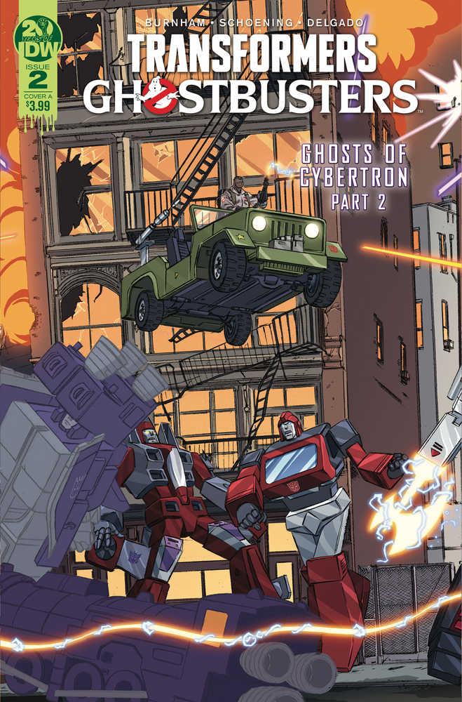 Transformers Ghostbusters #2 Cover A Schoening 