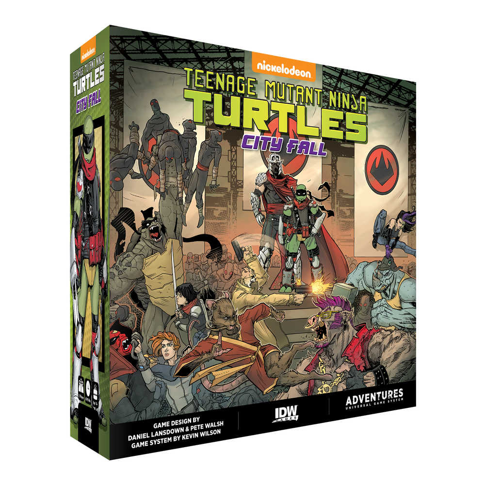 Teenage Mutant Ninja Turtles Adventures City Fall 