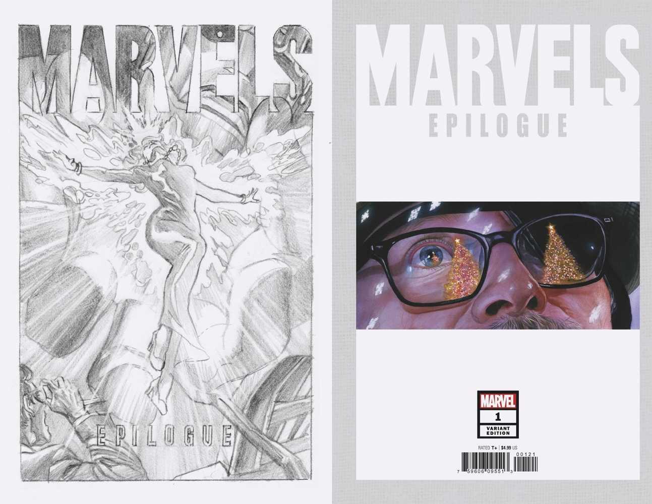 Marvels Epilogue #1 Alex Ross Sketch Variant