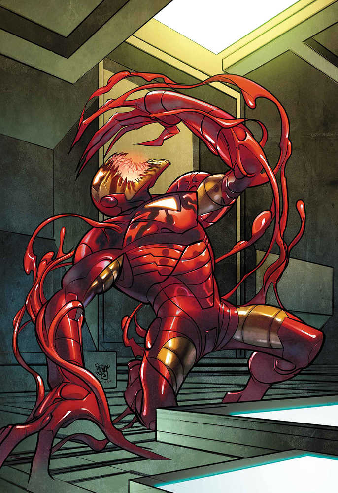 Tony Stark Iron Man #14 Ferry Carnage Ized Variant