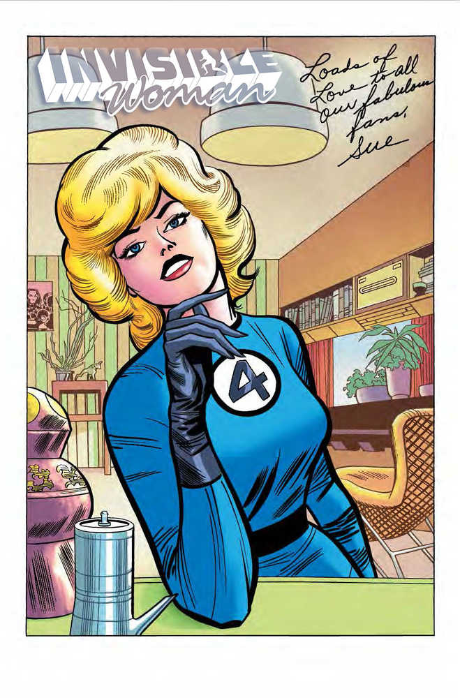 Invisible Woman #1 (Of 5) Kirby Hidden Gem Variant