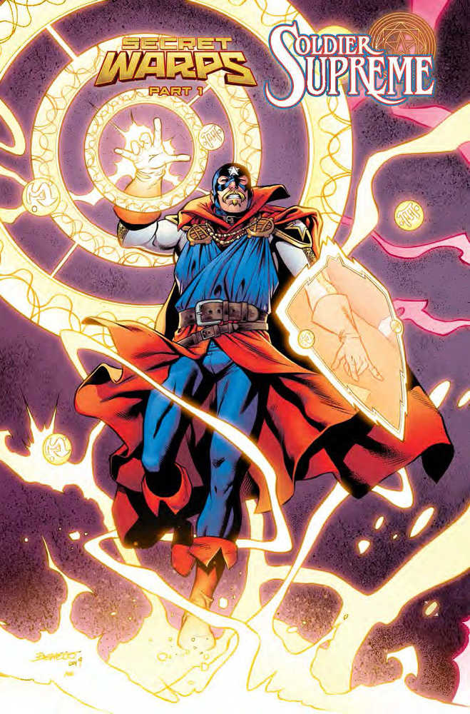 Secret Warps Soldier Supreme Annual #1 Pacheco Connecting Va