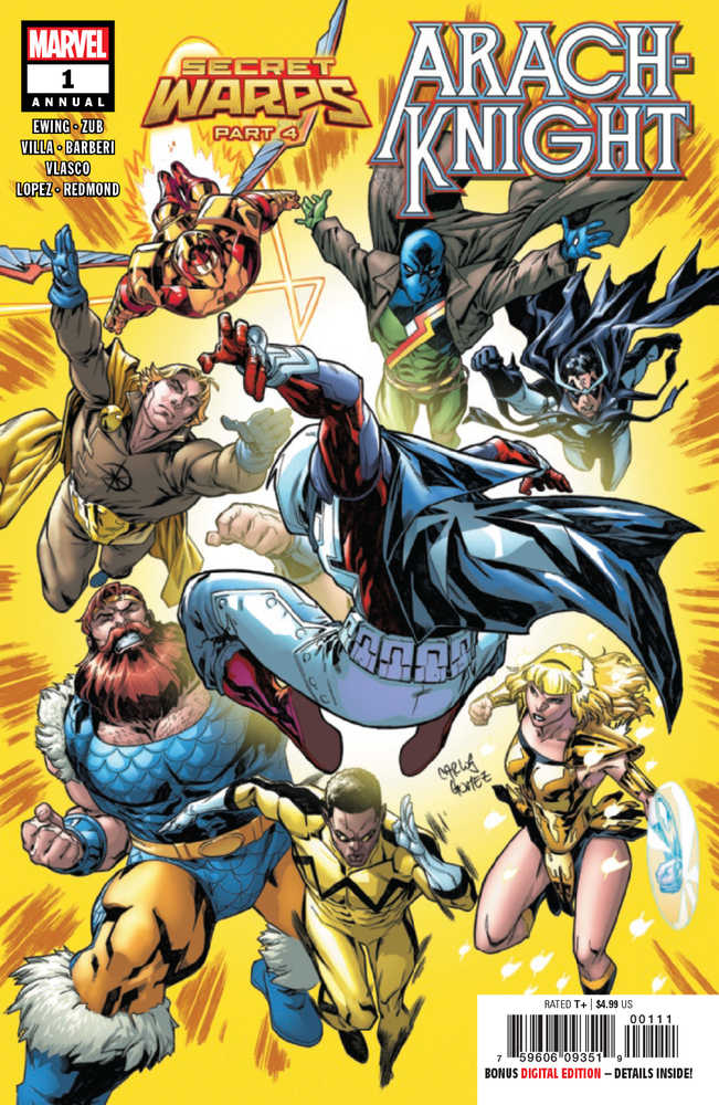 Secret Warps Arachknight Annual #1
