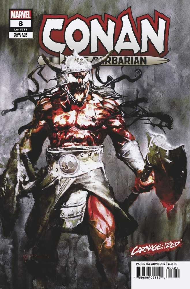 Conan The Barbarian #8 Carnage Ized Variant