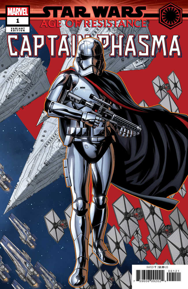 Star Wars Aor Captain Phasma #1 McKone Puzzle Pc Variant